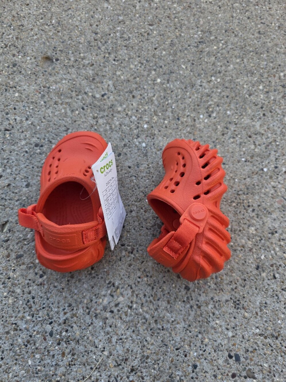 CROCS Kids' Classic Playful Clog in Bright Orange C4